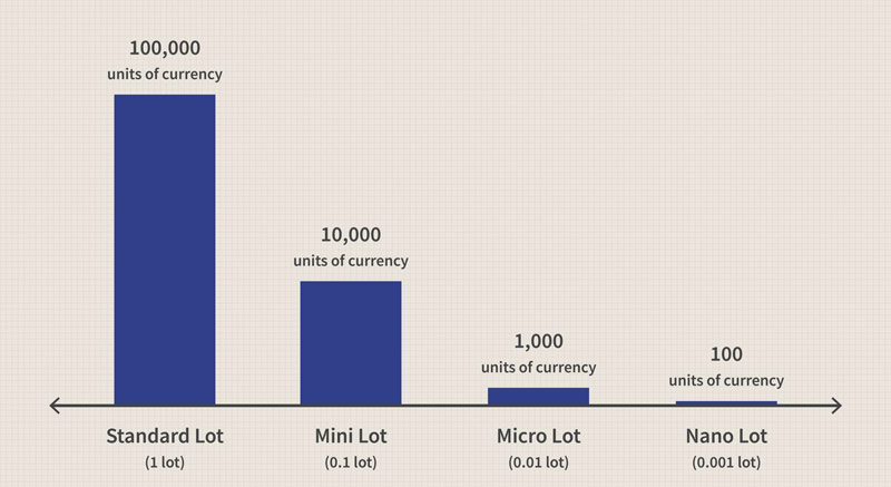 Types of Forex Lots